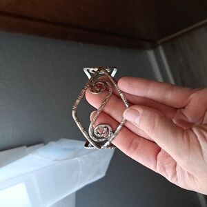 Three Bird Nest Adjustable Metal Bohemian Arm Cuff Bracelet